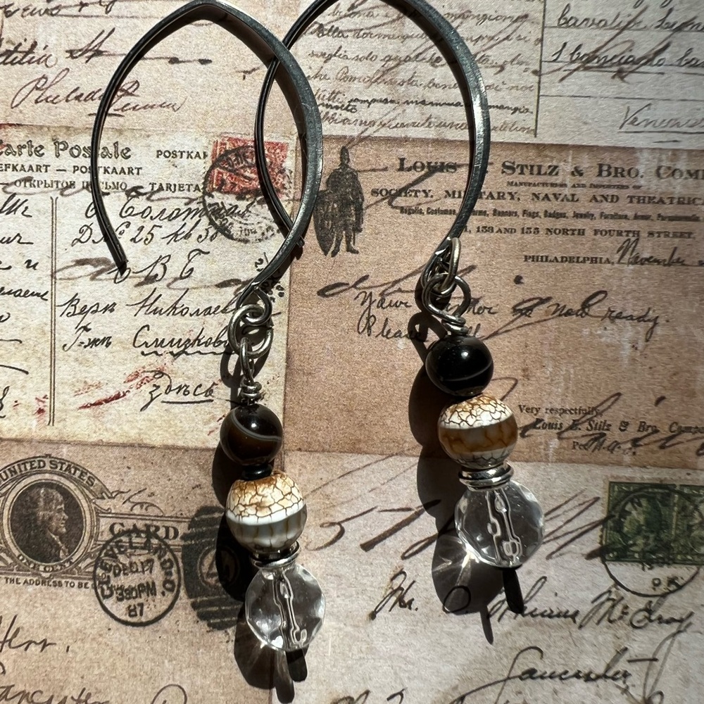 “Bewitched” BOHO, GYPSY, Steampunk, Shabby Chic Earrings by Susan A Ray